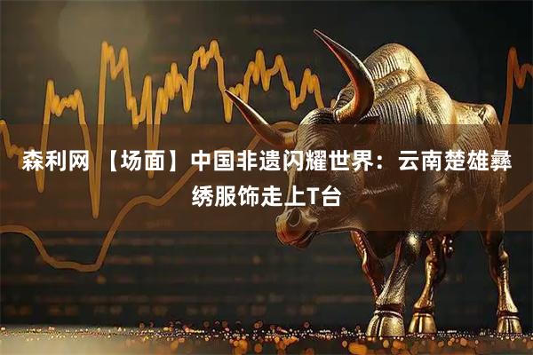 森利网 【场面】中国非遗闪耀世界：云南楚雄彝绣服饰走上T台